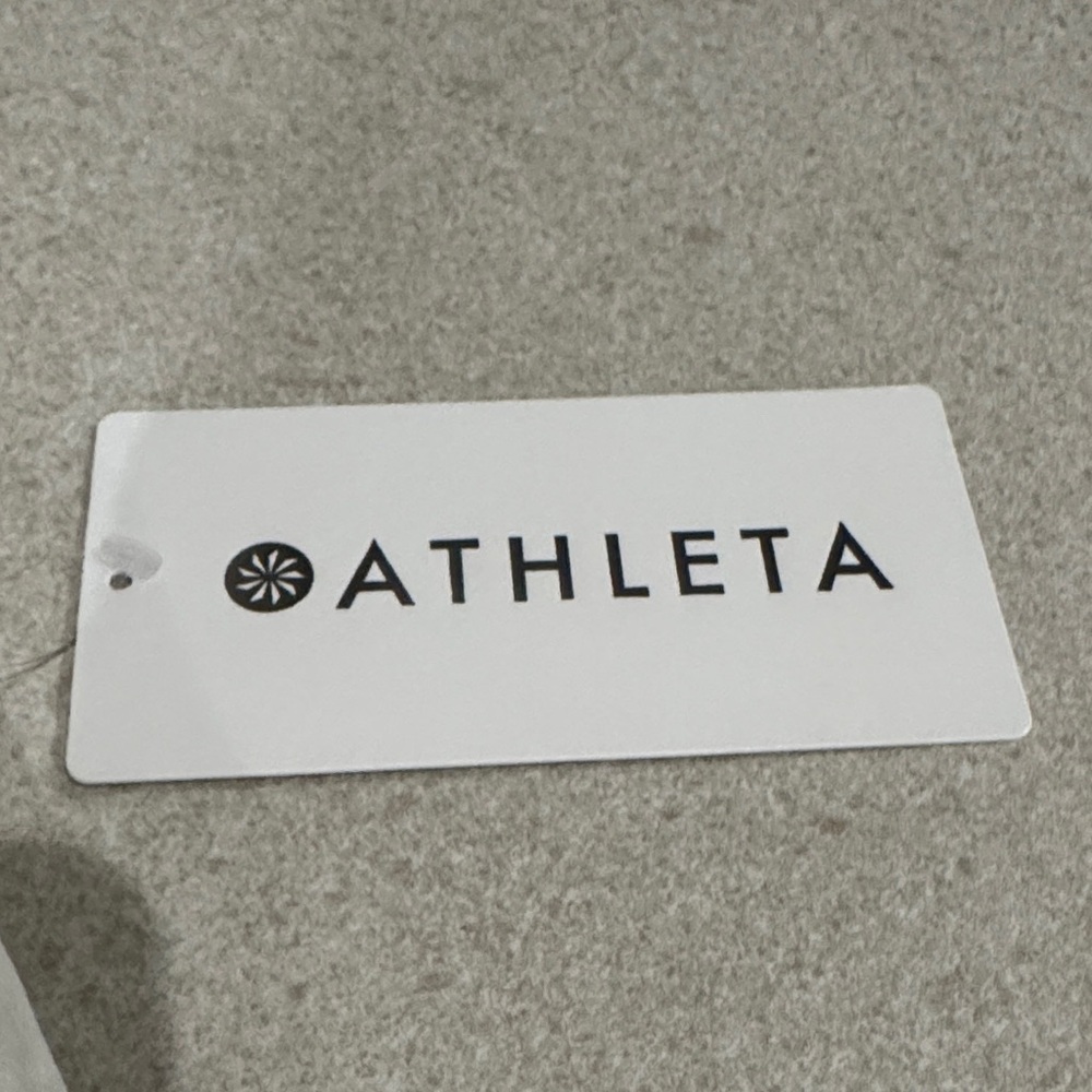 NEW Athleta Wide leg Paradise Drawstring Pants Petite Small White - Picture 3 of 12